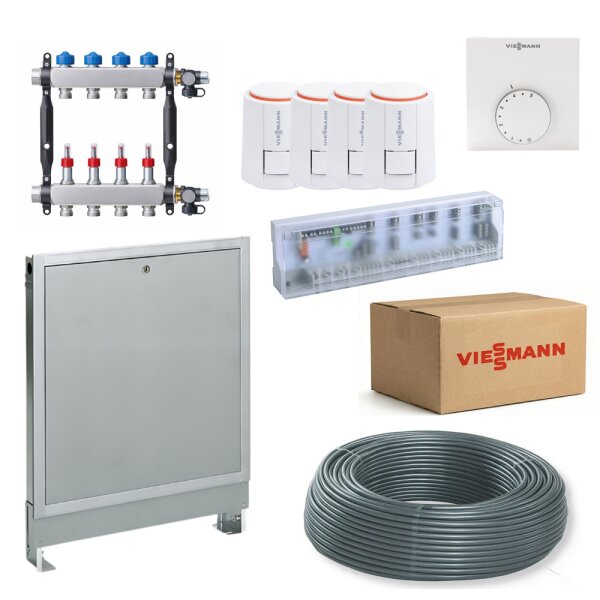 Viessmann Fußbodenheizung Etagenpaket für 60...
