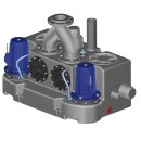 SFA Hebeanlage SANICUBIC 2 VX KB 1.1 S mit 2...