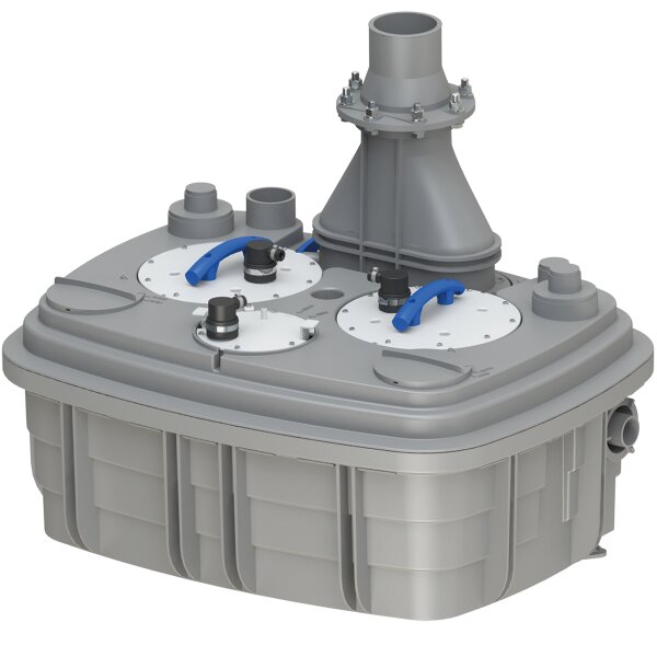 SFA Hochleistungs-Hebeanlage Sanicubic 2VX Smart mit 2...