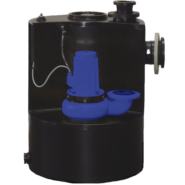 SFA Hochleistungs-Hebeanlage SANICUBIC 1 VX W80 T mit Wirbelradpumpe, 4,0 kW, 400 V