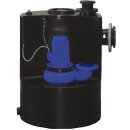 SFA Hochleistungs-Hebeanlage SANICUBIC 1 VX W80 T mit Wirbelradpumpe, 4,0 kW, 400 V