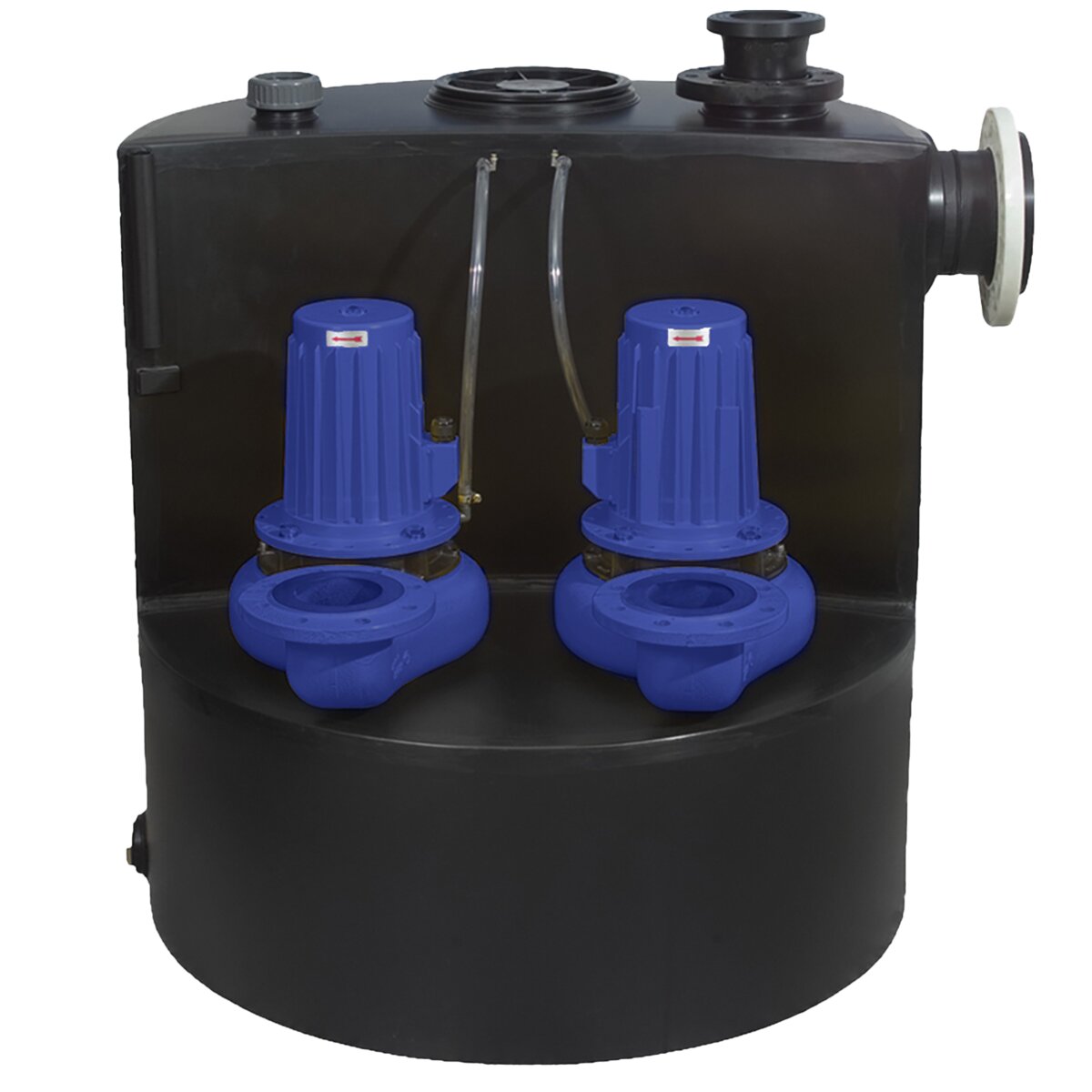 SFA Hochleistungs-Hebeanlage SANICUBIC 2 VX W80 T mit 2 Wirbelradpumpen, 4,0 kW, 400 V
