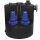 SFA Hochleistungs-Hebeanlage SANICUBIC 2 VX W80 T mit 2 Wirbelradpumpen, 4,0 kW, 400 V