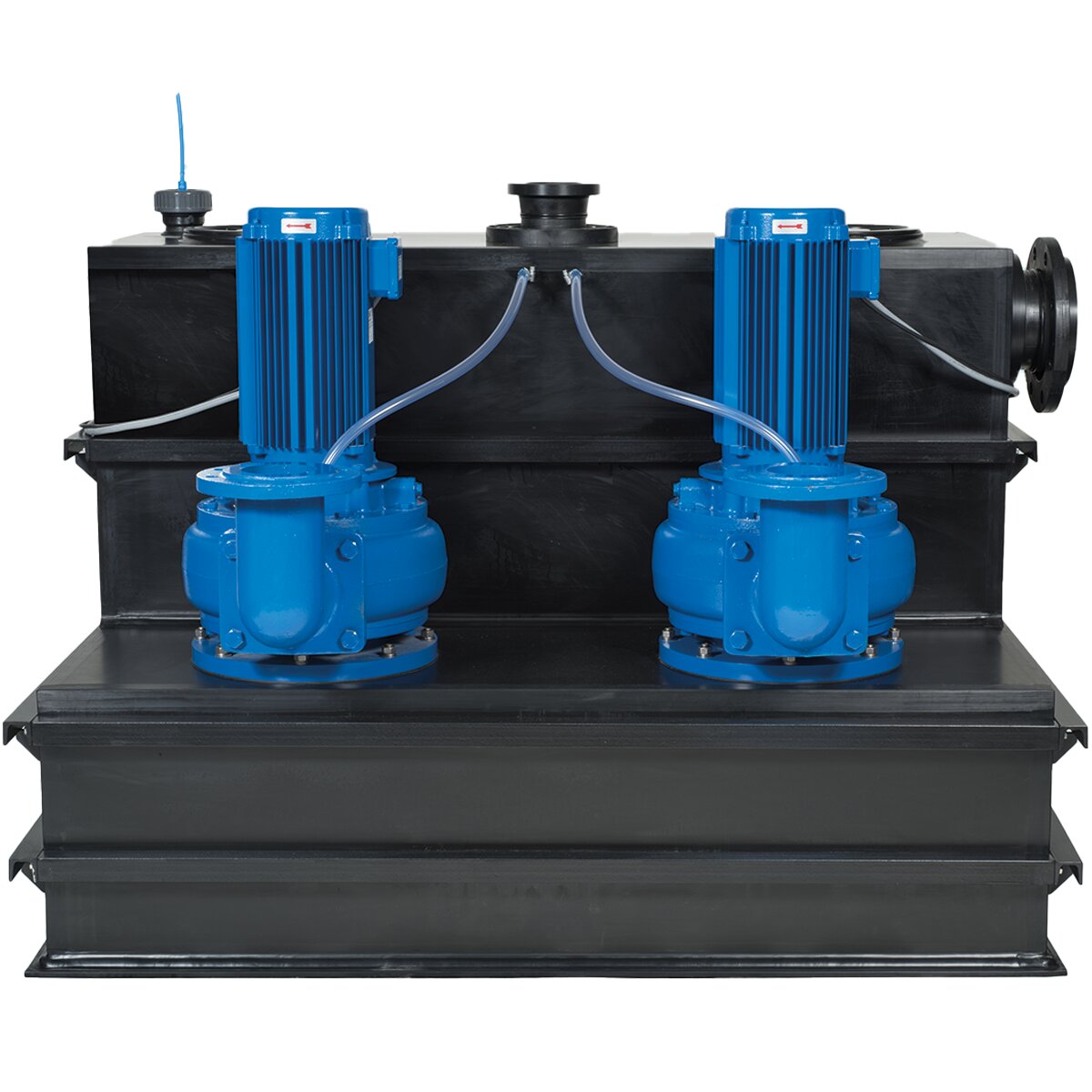 SFA Hochleistungs-Hebeanlage SANICUBIC 2 SC7.5T mit 2 Kanalradpumpen, 7,5kW, 400 V
