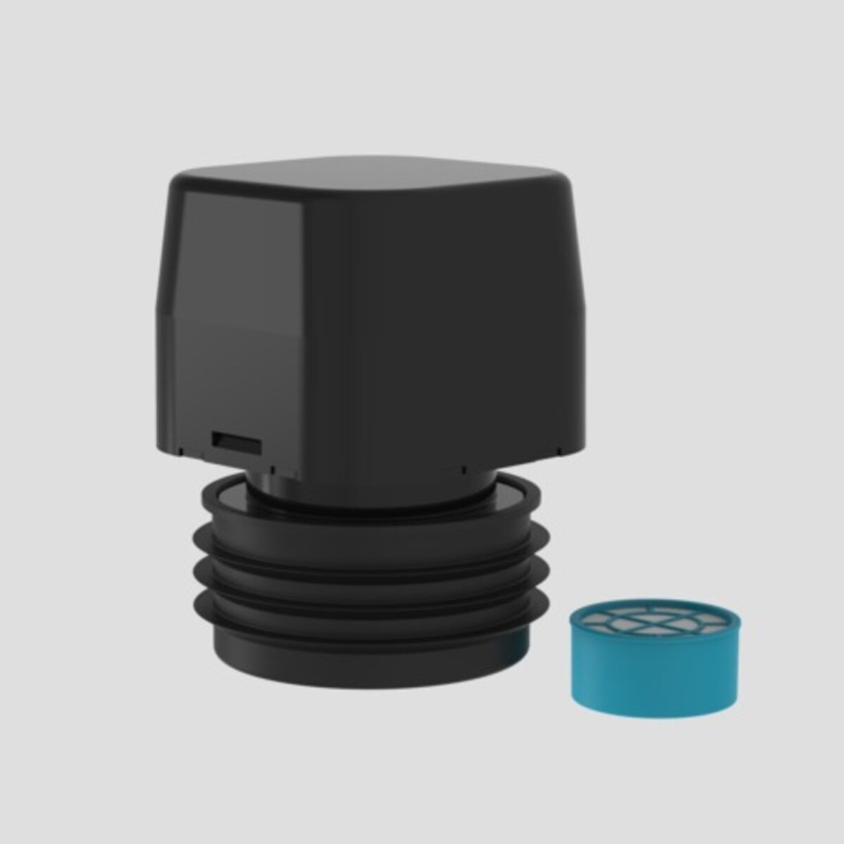 SANIT Be- und Entlüfter Ventilair Active, DN70/80/100 mit Aktivkohlefilter, 11.A24.00..0099